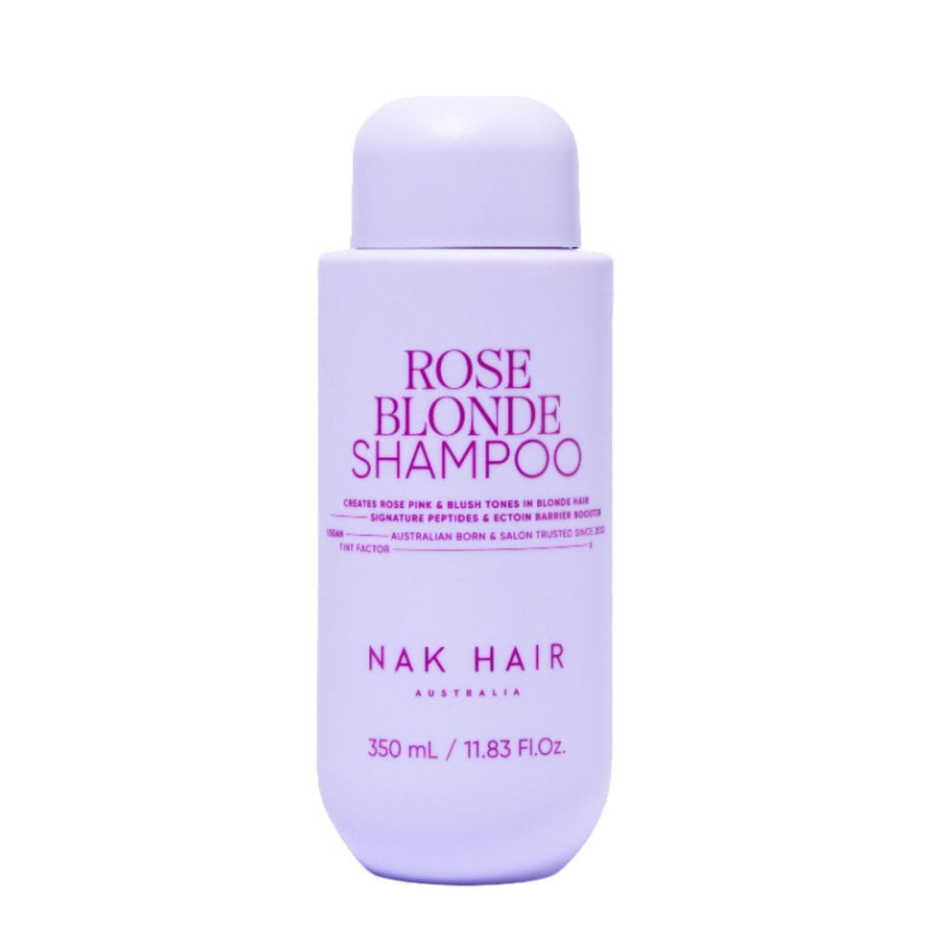 NAK Hair ROSE BLONDE Shampoo 350ml *NEW* main image 0