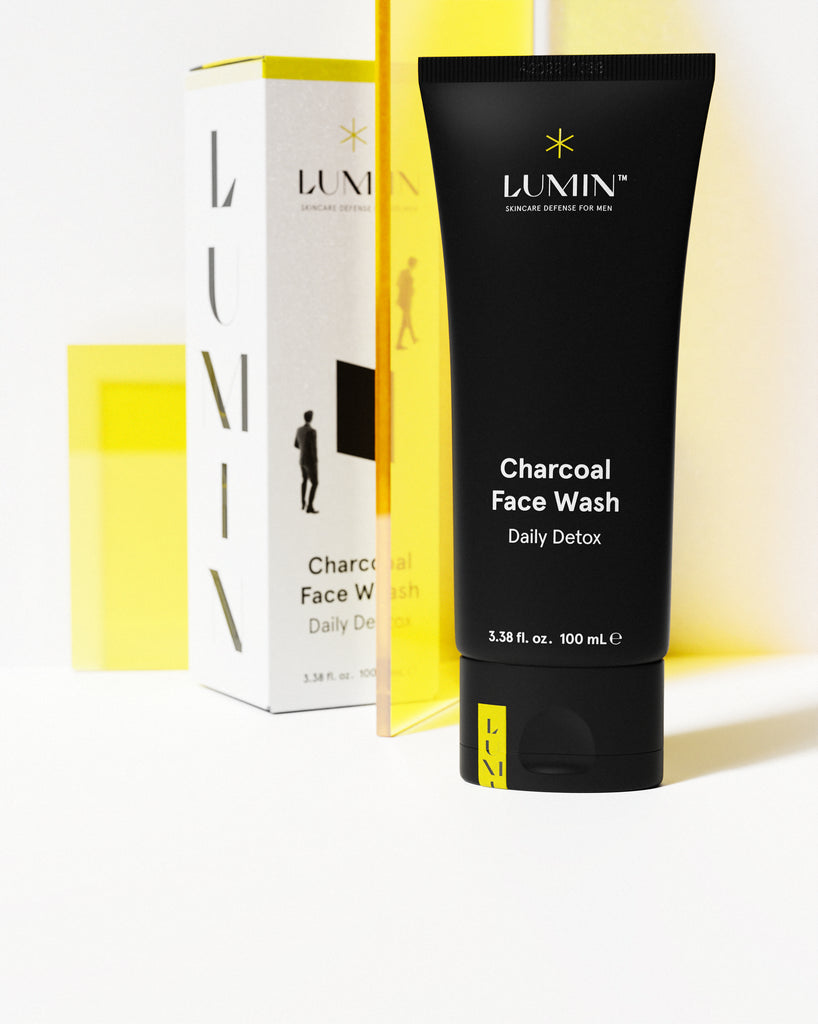 Lumin Charcoal Face Wash Duo Bundle Oz Hair and Beauty