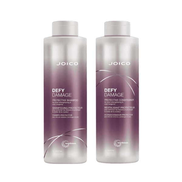 Joico Defy Damage Protective Shampoo and Conditioner 1000ml Bundle Oz
