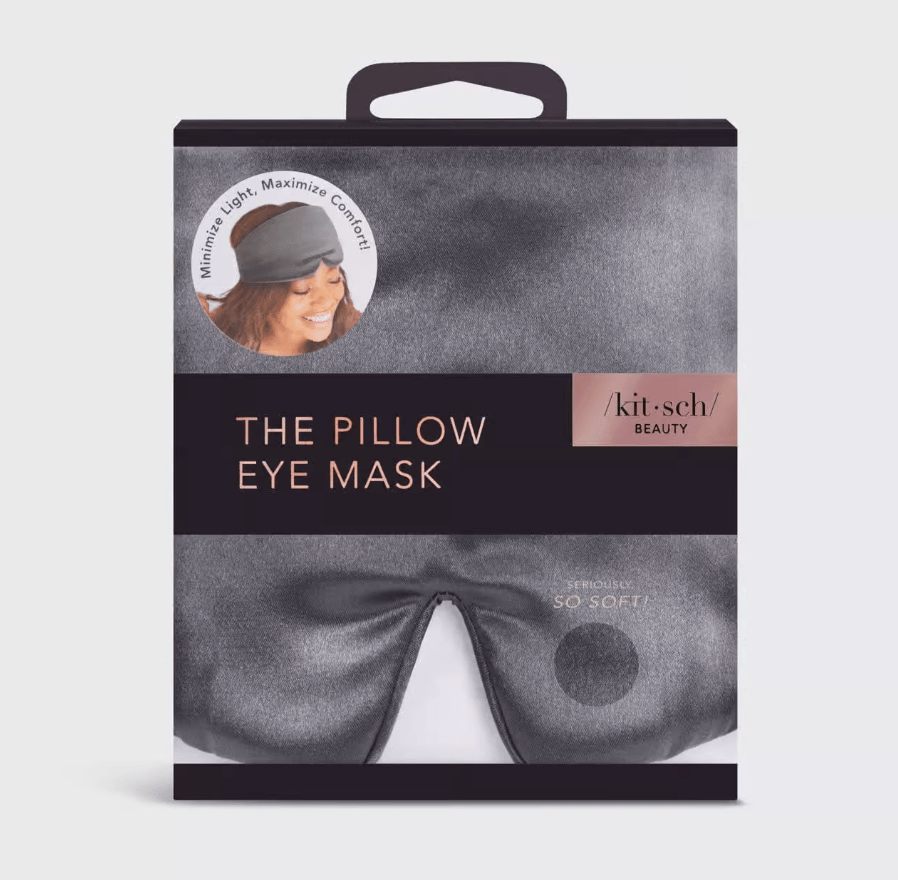 Kitsch The Pillow Eye Mask Charcoal Oz Hair and Beauty