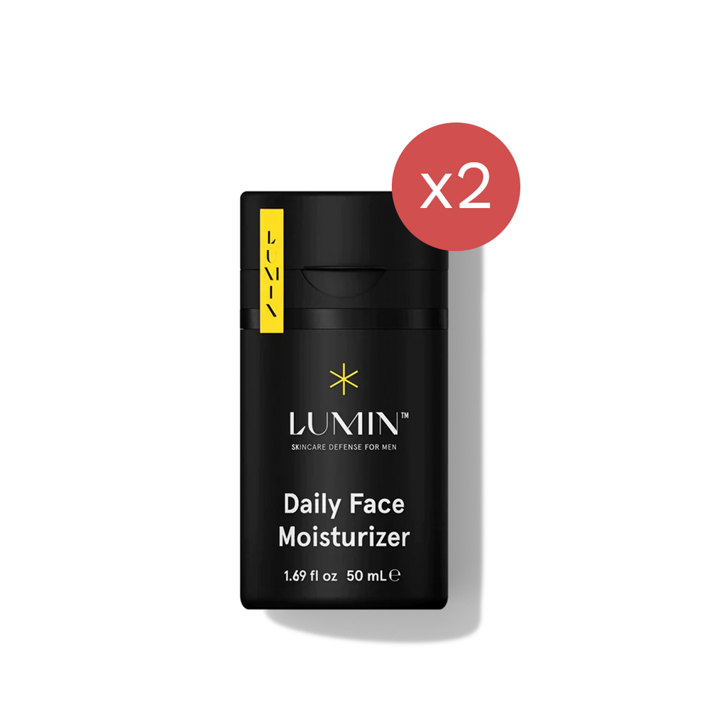 Lumin Daily Face Moisturizer Duo Bundle Oz Hair and Beauty
