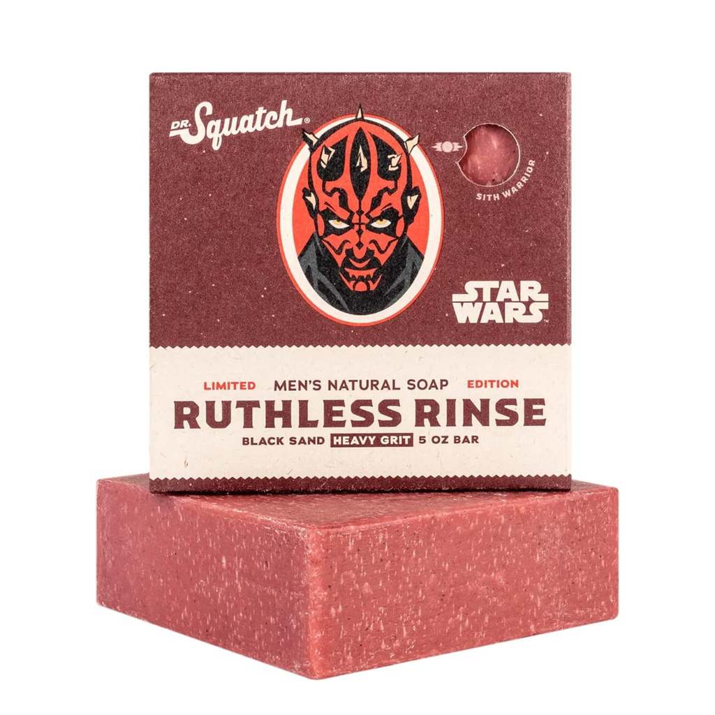 Dr Squatch Star Wars Ruthless Rinse Bar Soap 141g – Oz Hair and Beauty