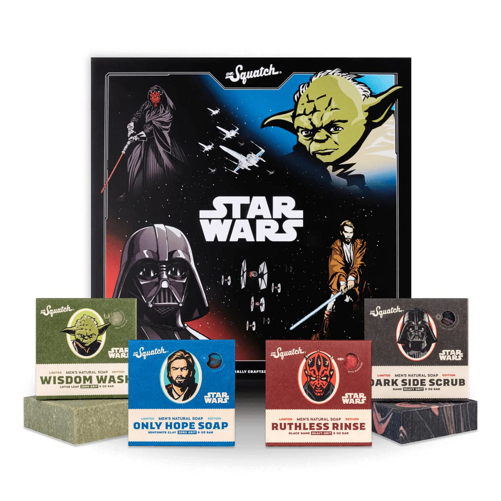 Dr Squatch Star Wars Ruthless Rinse Bar Soap 141g – Oz Hair and Beauty