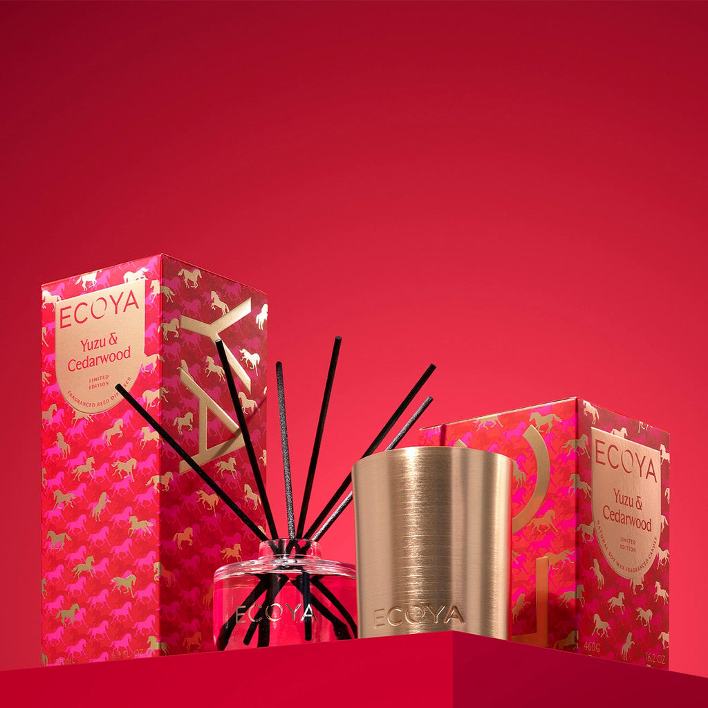 ECOYA Reed Diffuser 200ml - Yuzu & Cedarwood – Oz Hair and Beauty