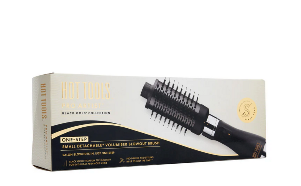 Hot Tools Volumiser One-Step Blowout Brush - Small with Detachable Bar ...