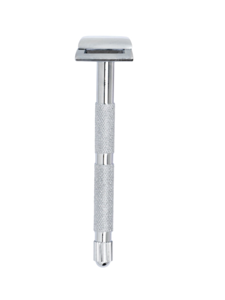 Merkur 907C Beard & Moustache Detailing Safety Razor Chrome – Oz Hair ...