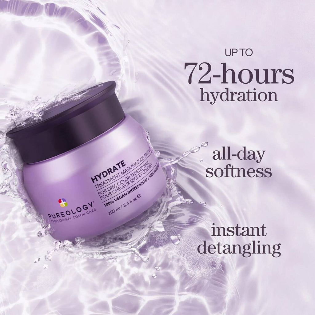 Pureology Hydrate Hair Treatment Mask 250ml – Oz Hair and Beauty