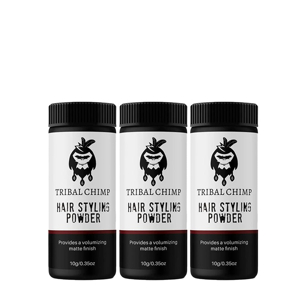 Tribal Chimp Hair Styling Powder 10g - 3 Pack – Oz Hair and Beauty