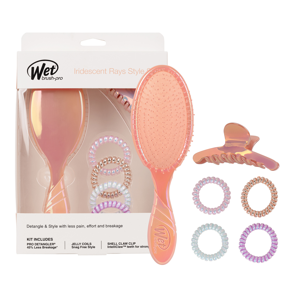 Rirrays Wet Brush - Irridecent Rays Style Kit – Oz Hair and Beauty