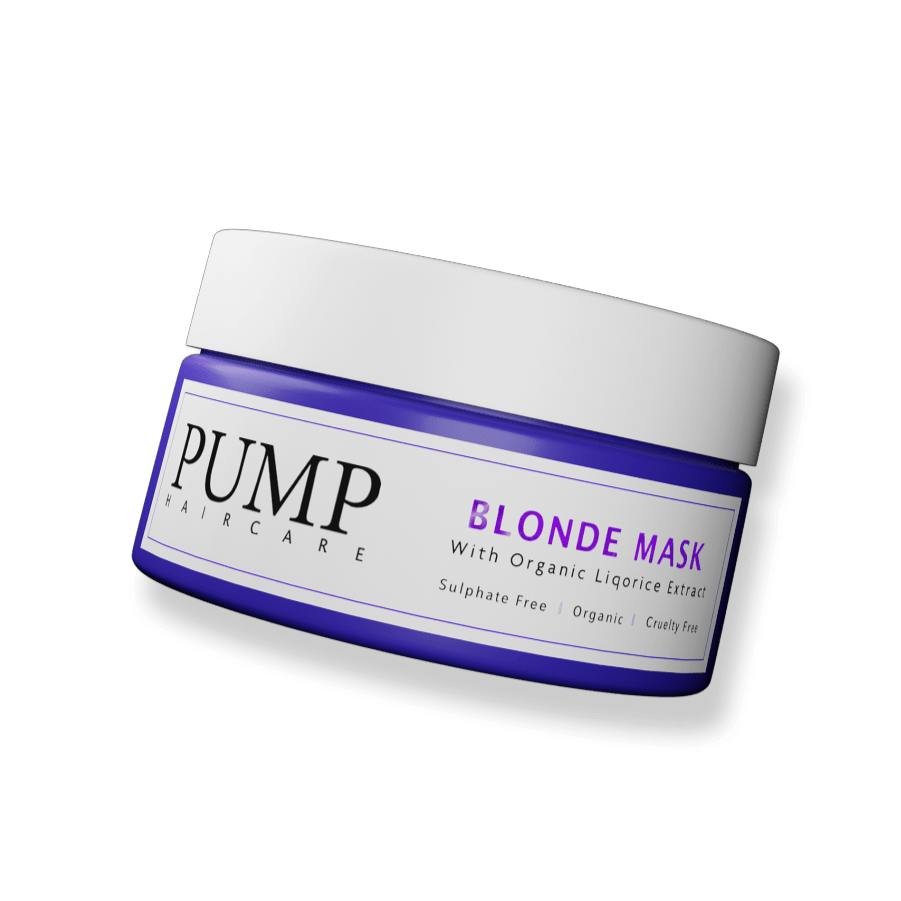 Pump Haircare Blonde Hair Mask 250ml Oz Hair and Beauty