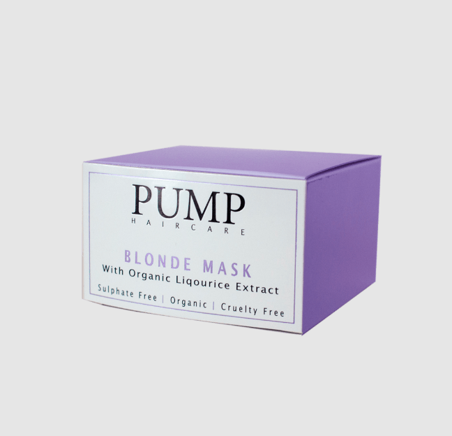Pump Haircare Blonde Hair Mask 250ml Oz Hair and Beauty