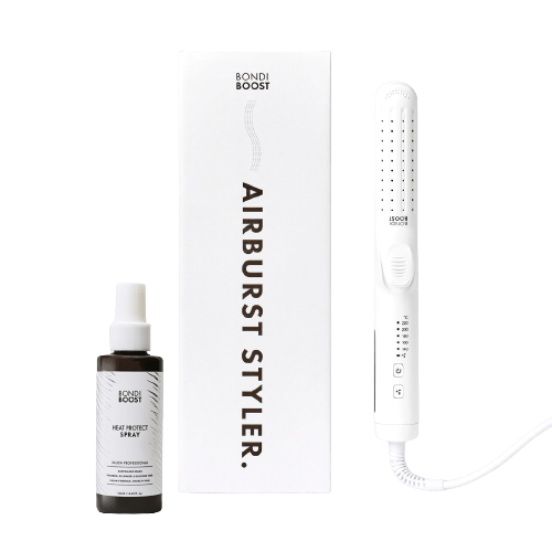 Bondi Boost Airburst Styler + Heat Protectant Spray Bundle Oz Hair